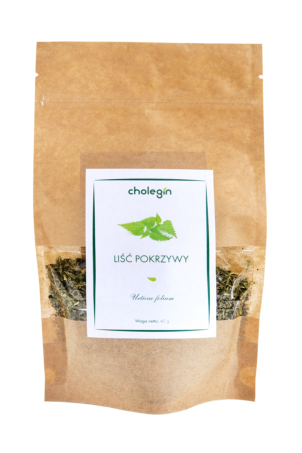 pokrzywa liść pokrzywy zdrowe nerki cholegin 40g pokrzywa liść pokrzywy zdrowe nerki cholegin 40g