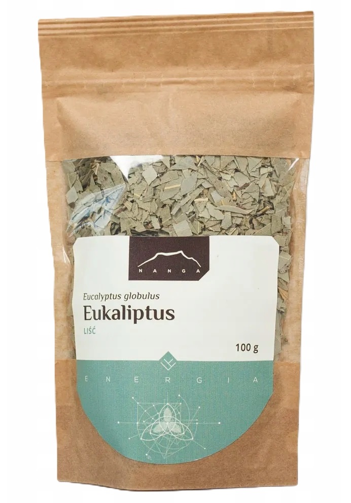 eukaliptus liść na zatoki nanga 100g eukaliptus liść na zatoki nanga 100g