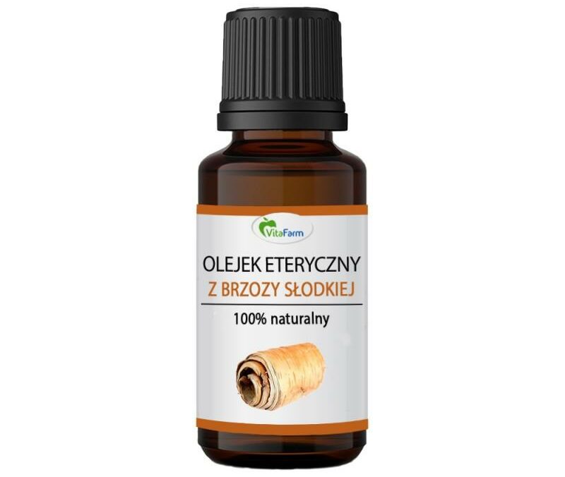 olejek eteryczny z brzozy słodkiej vitafarm 10ml