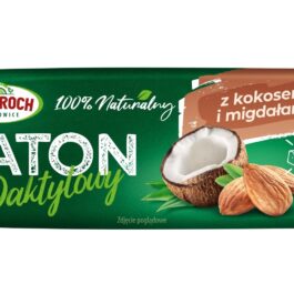 baton daktylowy bez dodatku cukru z kokosem i migdałami targroch 40g
