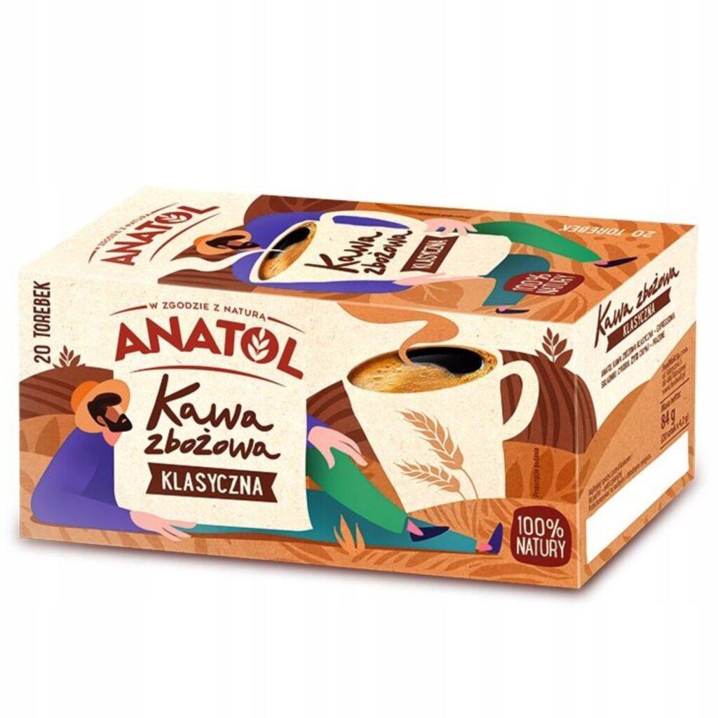 kawa zbożowa klasyczna anatol 20 torebek