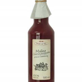 mus malina czarna porzeczka przecier niesłodzony prosto ze wsi 500ml