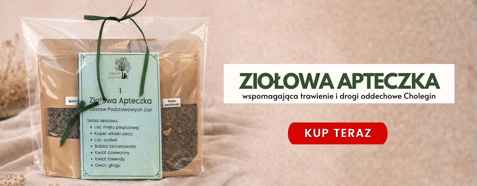 Ziołowa apteczka must have w domu