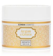 naturalne arganowe masło do ciała argan & goats scandia 180ml
