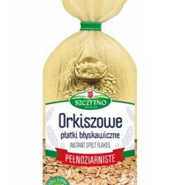 platki orkiszowe pelnoziarniste blyskawiczne szczytno premium 400g