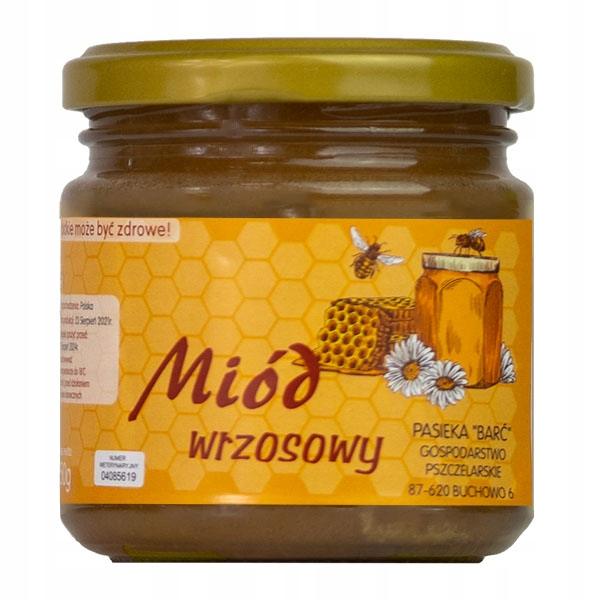 miod wrzosowy 250g 100 naturalny swiezy miod wrzosowy 250g 100 naturalny swiezy