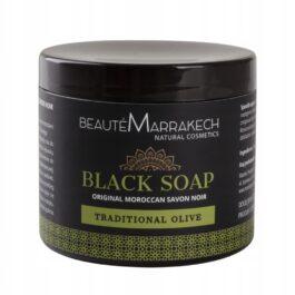 mydlo czarne naturalne oliwne beaute marrakech traitional olive 200g