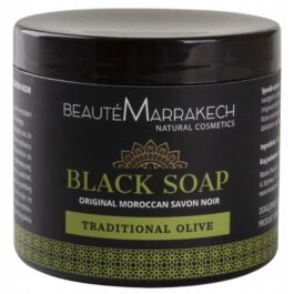mydlo czarne naturalne oliwne beaute marrakech traitional olive 200g