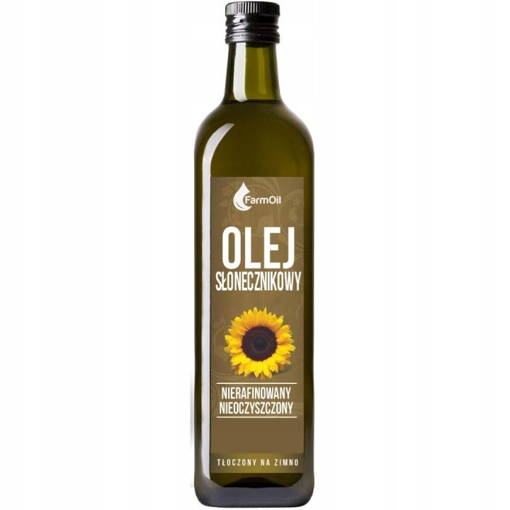 olej slonecznikowy 500 ml tloczony na zimno naturalny vitafarm kod producenta 522