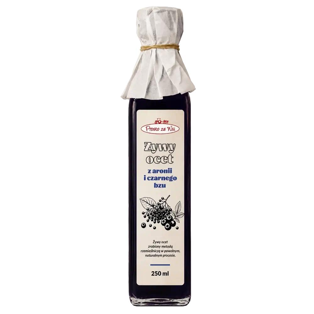 ocet z aronii i czarnego bzu 250 ml